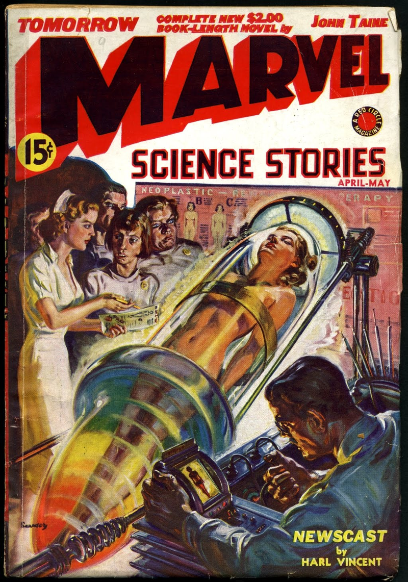 Illustration for article titled Weird Trope of the Day: Scantily Clad Women in Glass Tubes